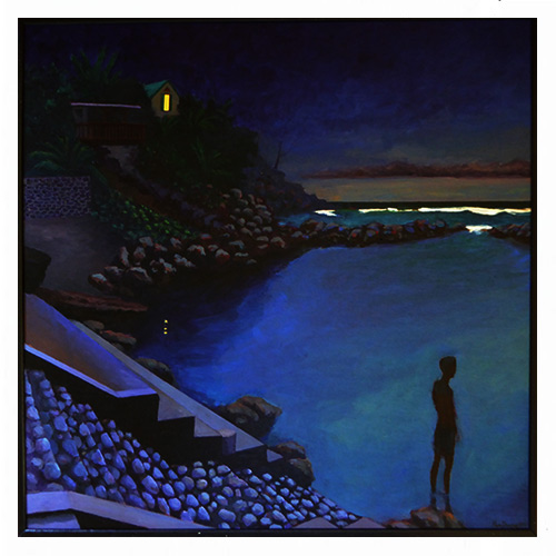 Dérives du bassin de Manapany, peintures, Alain Ducros