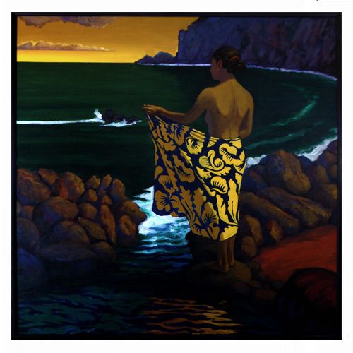 Dérives du bassin de Manapany, peintures, Alain Ducros