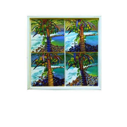 Dérives du bassin de Manapany, peintures, Alain Ducros