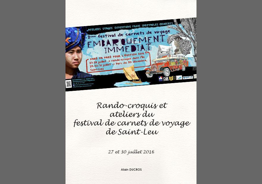 Carnet de voyage au Festival 