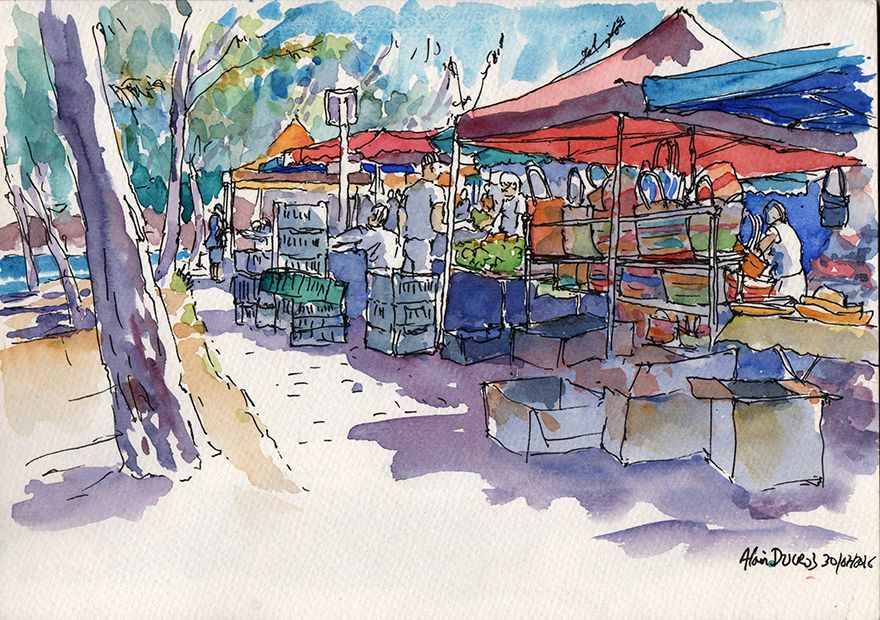 Carnet de voyage au Festival 