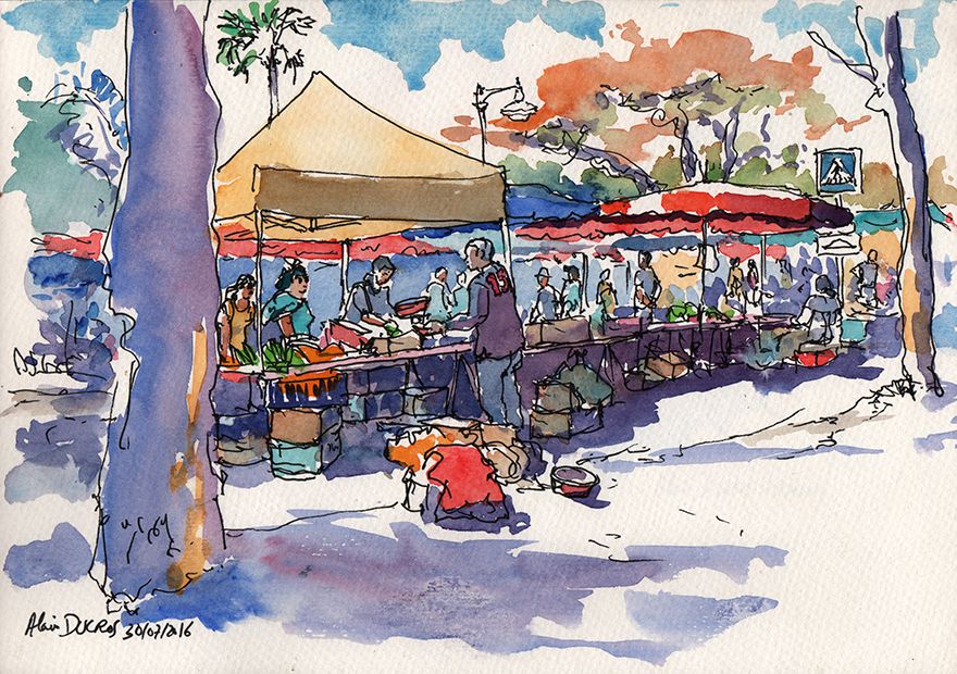 Carnet de voyage au Festival 