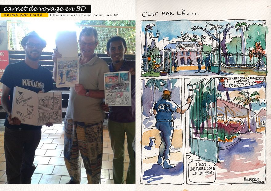 Carnet de voyage au Festival 