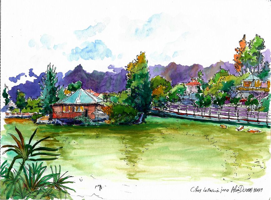 Croquis de La Réunion, Alain Ducros
