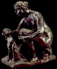 Renoir, bronze édité par Vollard, musée Léon Dierx