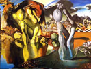 la métamorphose de Narcisse par Dali