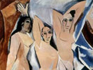 les demoiselles d'Avignon par Picasso