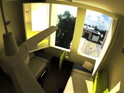 internat en 3D