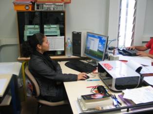 Salle de travail de l'UPI